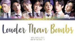 لیریک اهنگ Louder than bombs BTS