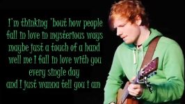 Ed Sheeran Thinking Out Loud Lyrics