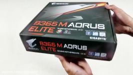 آنباکس مادربرد AORUS B365 m