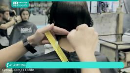 آموزش انواع کوتاهی مو  کوتاه کردن مو زنانه مدل موی ساده فشن 28423118 021