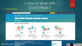 آموزش سایت کرانچ بیس CrunchBase برای گرفتن ایده شناخت شرکت های هایتک