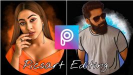 طراحی عکس پروفایل در پیکس آرت Picsart