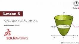 نحوه محاسبه حجم Volume در نرم افزار سالیدورکس solidworks