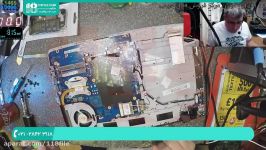 آموزش تعمیر کامپیوتر لپ تاپ تعمیر قطعات باتری لپ تاپتعمیر مادربورد سامسونگ