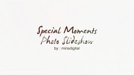 پروژه افترافکت اسلایدشو عکس خاطرات Special Moments Photo Slideshow