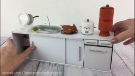 اموزش ساخت کاردستی برای کودکان   اشپز خانه