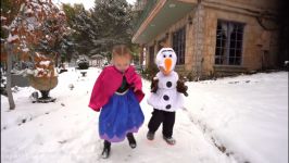 شو کودکانه  فروزن 1 Frozen، آهنگ کاور آنا السا « بیا یه آدم برفی بسازیم»
