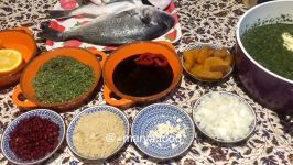 سبزی پلو ماهی شکم پر  Sabzi Polo Mahi