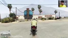 مکان سلاح آتشین در GTA V..فرانکلین موتور سوار