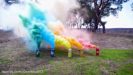 بمب دودزا رنگیsmoke bomb