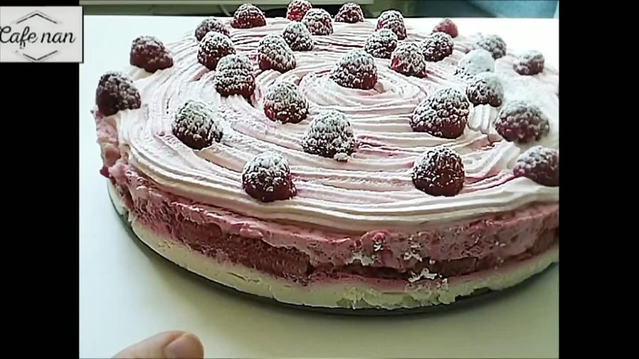 Raspberry Tiramisu تیرامیسو طعم رازبری