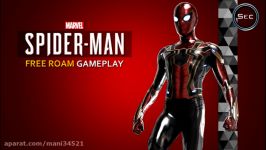 گیم پلی 6 دقیقه ای بازی Spider Man PS4 لباس Iron Spider MCU
