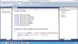 How to create hello world android application