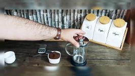 طرز تهیه قهوه دستگاه فرنچ پرس