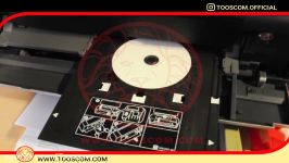 نحوه چاپ روی سی دی اپسون 1410  توسکام نمایندگی epson اپسون در تهران مشهد