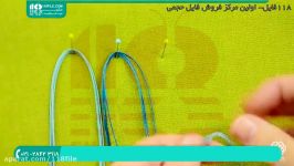 دستبند مکرومه بافی  گره مکرومه بافی ساخت دستبند مکرومه مهره 28423118 021