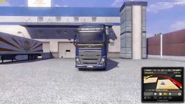 گیم پلی شبیه سازی کامیون Eruo Truck Simulator 2