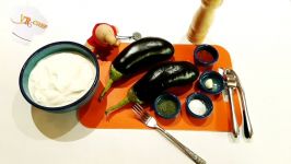 آموزش بورانی بادمجان کبابی یک غذای سالم رژیمی Eggplant Borani Recipe A healt
