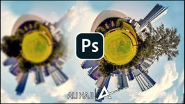 Tiny Planet Effect Photoshop Tutorial کاور موزیک عرفان چطوری طراحی شده ؟؟؟