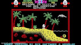 Dizzy 2  Treasure Island Dizzy 1988 Sharp MZ 800