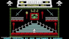 Dizzy 3  Fantasy World Dizzy 1989 Sharp MZ 800