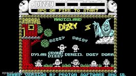 Dizzy 4  Magicland Dizzy 1990 Sharp MZ 800