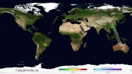 NASA’s Global Tour of Precipitation in Ultra HD 4K