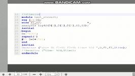 testbench در وریلاگ بخش 4 4 Modelsim verilog Testbench