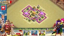 Clash of Clans Town Hall 6 Defense CoC TH6 BEST War B