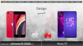 Iphone SE 2020 vs Huawei Nova 5T 720 X 720 