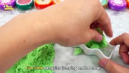 آموزش بازی اسلایم DIY How to make Kinetic Sand Watermelon Cake  Kinetic San