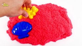 آموزش بازی اسلایم DIY How to make Kinetic Sand Coca Cola  Kinetic Sand Cutt
