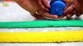 آموزش بازی اسلایم DIY How to make Kinetic Sand Ball Cake  Kinetic Sand Cutt