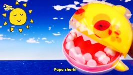 آموزش بازی اسلایم Baby Shark Dance  Play Doh Ice Cream Popsicle Surprise To