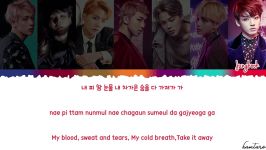 لیریک اهنگ Blood Sweat Tears Bts