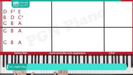 آموزش تصویری پیانو  پیانو کلاسیک آموزش پیانو آهنگ ریحانا 28423118 021