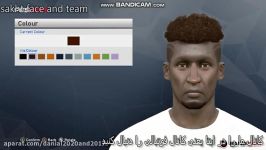 ادیت فیس کینگزلی کومان در pes2017 پچ 2020