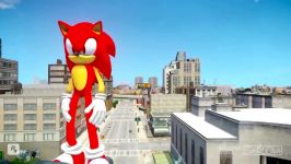 نبرد ابر قهرمانان TEAM SONIC THE HEDGEHOG VS TALKING TOM ARMY