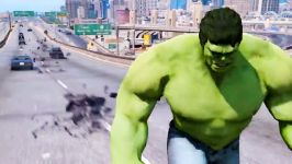 نبرد ابر قهرمانان THE HULK VS AMADEUS CHO HULK  EPIC BATTLE