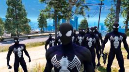 نبرد ابر قهرمانان MIGHTY MORPHIN POWER RANGERS VS BLACK SPIDER MAN ARMY