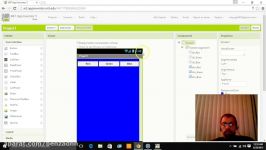 آموزش ساخت نرم افزار اندرویدی بدون کد نویسی App Inventor 2 بارگزاری در شبیه ساز