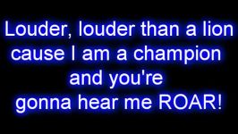 Katy Perry  Roar with Lyrics