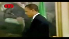 ماجرای دستبوسی امیر توسط اوباما