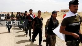 عملیات تهاجمی نیروهای ارتش سوریه علیه داعش در صحرای رقه