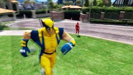 نبرد ابر قهرمانان WOLVERINE VS THE FLASH  EPIC SUPERHEROES BATTLE