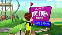 کارتون بن تن   Ben 10  Ben Transforms While Playing Mini Golf  Hole in 10