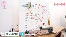 استفاده درایور MD10 جهت کنترل دور موتور دی سی به کمک PLC دلتا