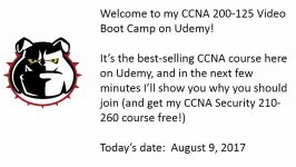 Udemy  CCNA 2018 200 125 Video Boot Camp With Chris Bryant