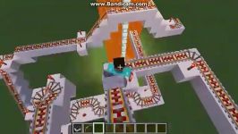 ترن هوایی در ماینکرافتminecraft قسمت دوم