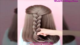 آموزش بافت مو Easy Hairstyles Tutorials For Girls ️ TOP 15 Amazing Hairstyles C